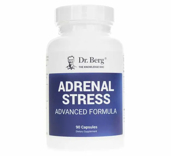 Dr. Berg’s Adrenal Stress Advanced Formula Adrenal Support Supplements for Stress, Mood and Energy Support