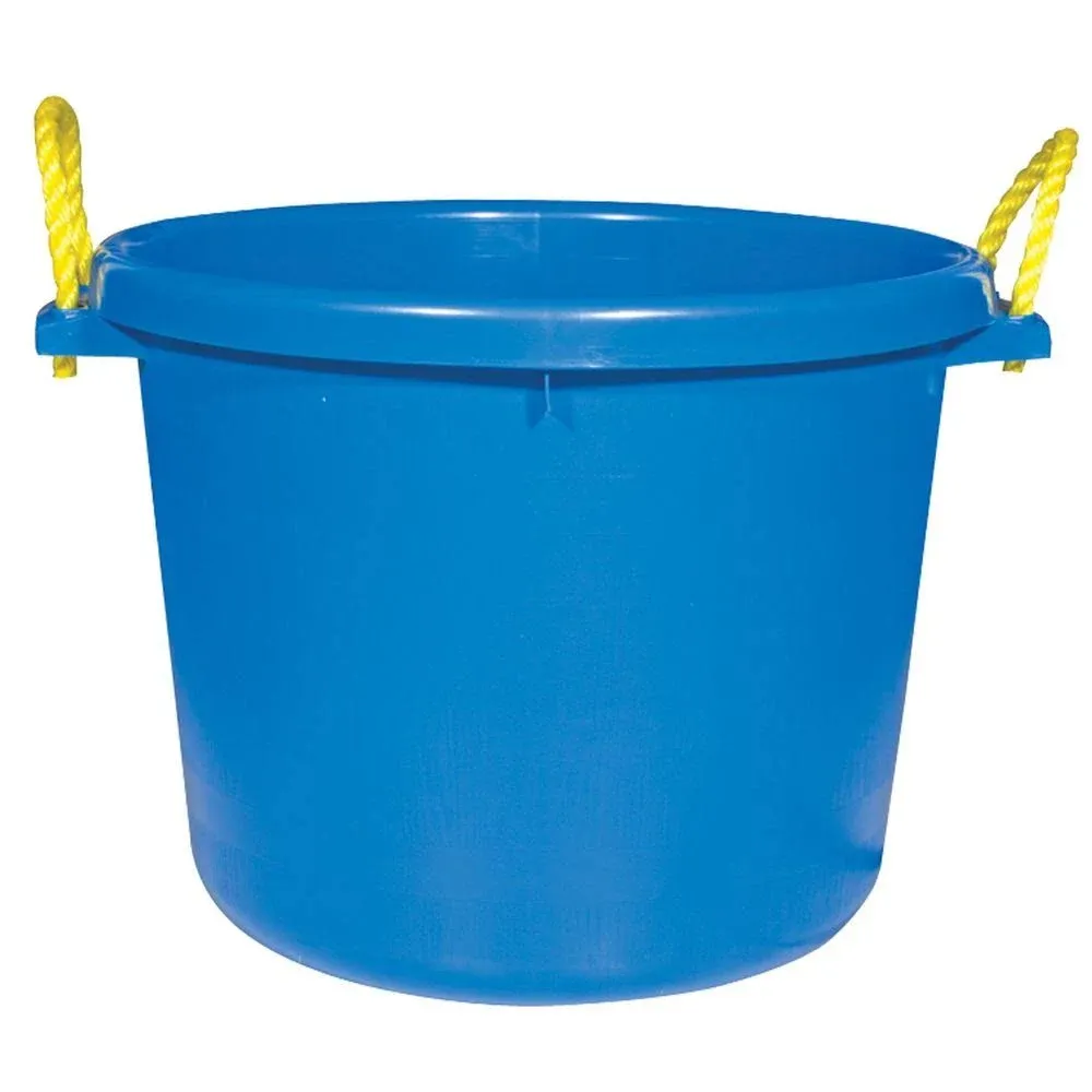 70 Quart Black Multi-Purpose Bucket