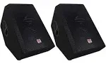 New Rockville RSM12P 12" 1000 Watt 2-Way Passive Stage Floor Monitor Speaker