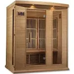 Golden Designs Maxxus Low EMF FAR Infrared Carbon Canadian Hemlock  Sauna MX-K306-01