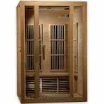 Maxxus Seattle 2 Person Low EMF Far Infrared Sauna Canadian Hemlock