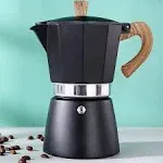 Moka Pot Italian Coffee Pot 6 Cup/10 oz Stovetop Espresso Maker Stovetop Camp...