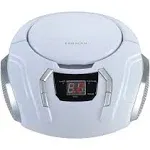 Proscan CD/Radio Boom Box, PRCD261 (White)