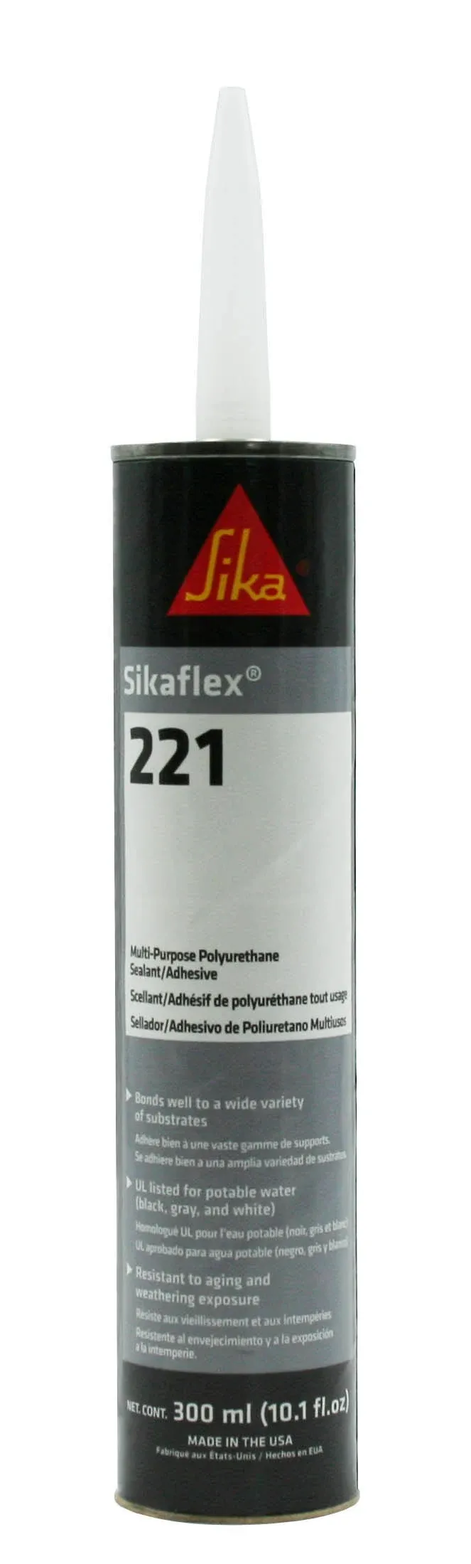 Sika Sikaflex 221 Multi-Purpose Polyurethane Sealant-Adhesive