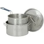 Bayou Classic 14-Quart Stainless Steel Fry Pot and Basket Lowes.com