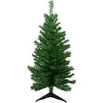 Northlight 3' x 18" Mixed Classic Pine Medium Artificial Christmas Tree - Unlit