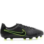 Nike Jr. Tiempo Legend 10 Club Black/Volt 4