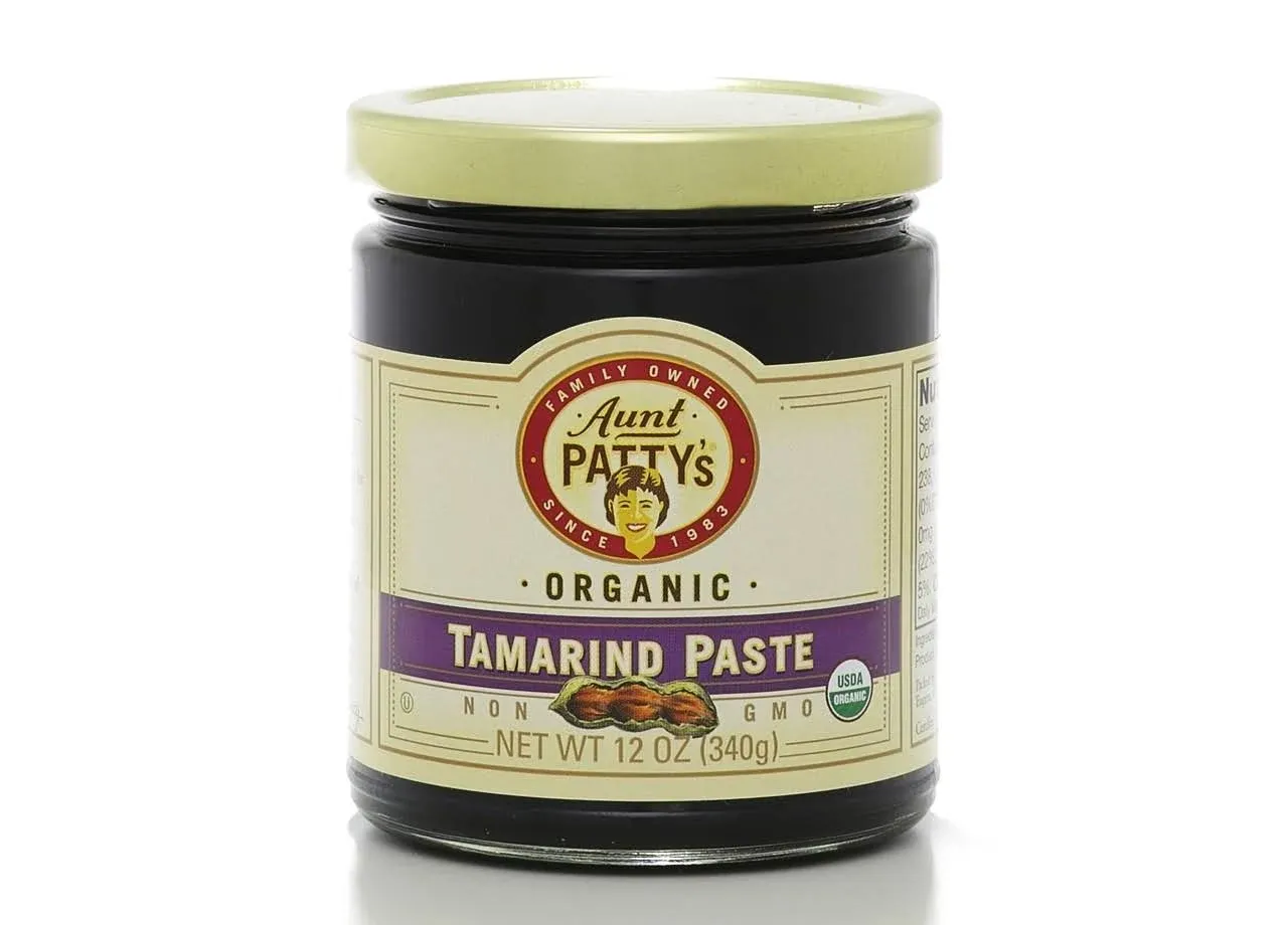 Aunt Pattys Tamarind Paste, Organic - 12 oz