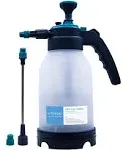 0.5 Gallon Garden Pump Sprayer, Hand Held Garden Sprayer, Water Spray Unit with Adjustable Nozzle and Extra Extended Spray