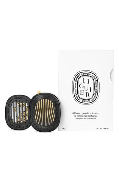 Diptyque - Car Diffuser and Figuier Scented Insert 0.07 oz