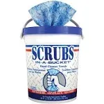 Scrubs In-A-Bucket Scrubbing Towels, Professional Grade - 72 towels