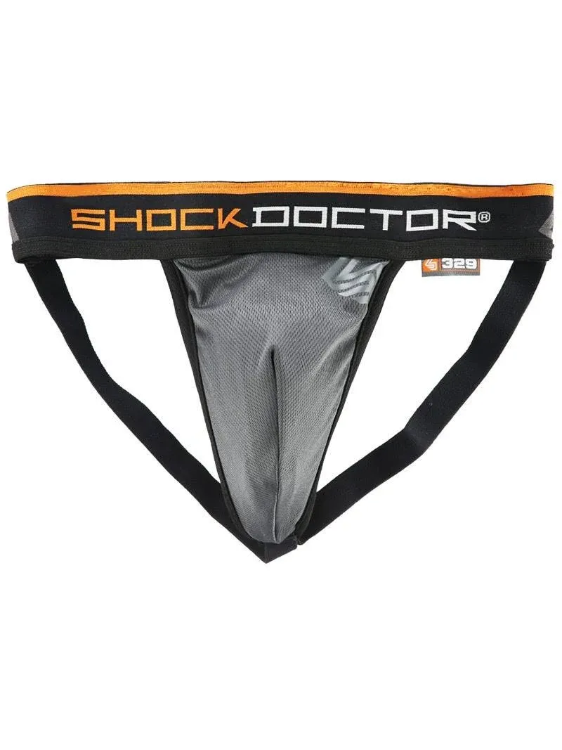 Shock Doctor Boys' Ultra Pro Supporter w/ Carbon Flex Cup Grey Large