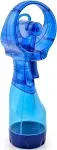 Deluxe Handheld Battery Powered Water Misting Fan (Dark Blue)