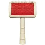 Master Grooming Tools Universal Slicker Brush - White, Small