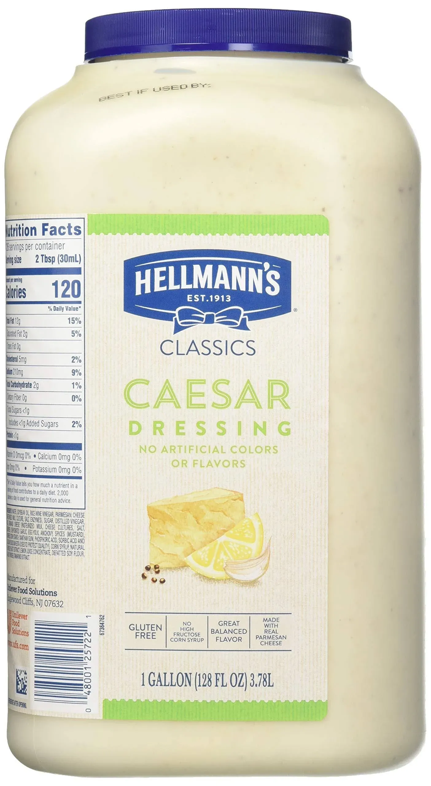 Hellmann's 1.5 oz. Creamy Caesar Dressing Packet - 102/Case