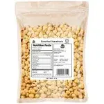 Roastery Coast Dry Roasted Hazelnuts | 3 LB | Unsalted | Filberts | Blanched | No skin | Kosher | Certified Gluten Free | Non-GMO | Paleo | Keto