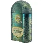 Hyleys Loose Leaf Green Tea with Mint Rose and Blue Corn Flowers TIN (100g)