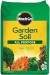 Miracle Gro Garden Soil, All Purpose - 20 lb