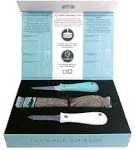 Toadfish Shuckers Bundle - Put Em Back Oyster Knife, Professional Oyster Knife  Cut-Proof Shucking Cloth [1014]