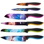 Kitchen Knife Set in Gift Box by Chef's Vision - Cosmos Series