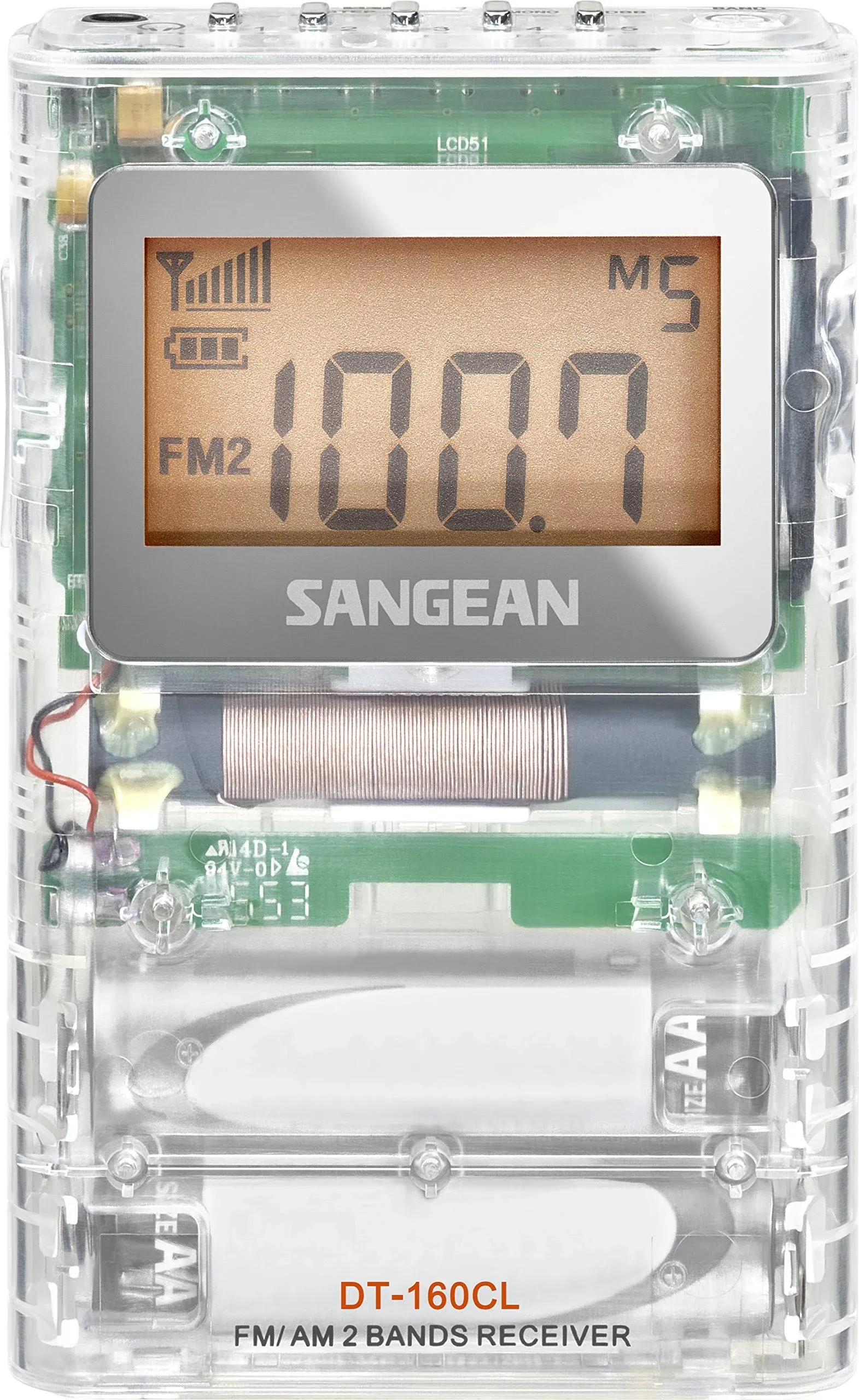 Sangean DT-160 AM/FM Pocket Radio