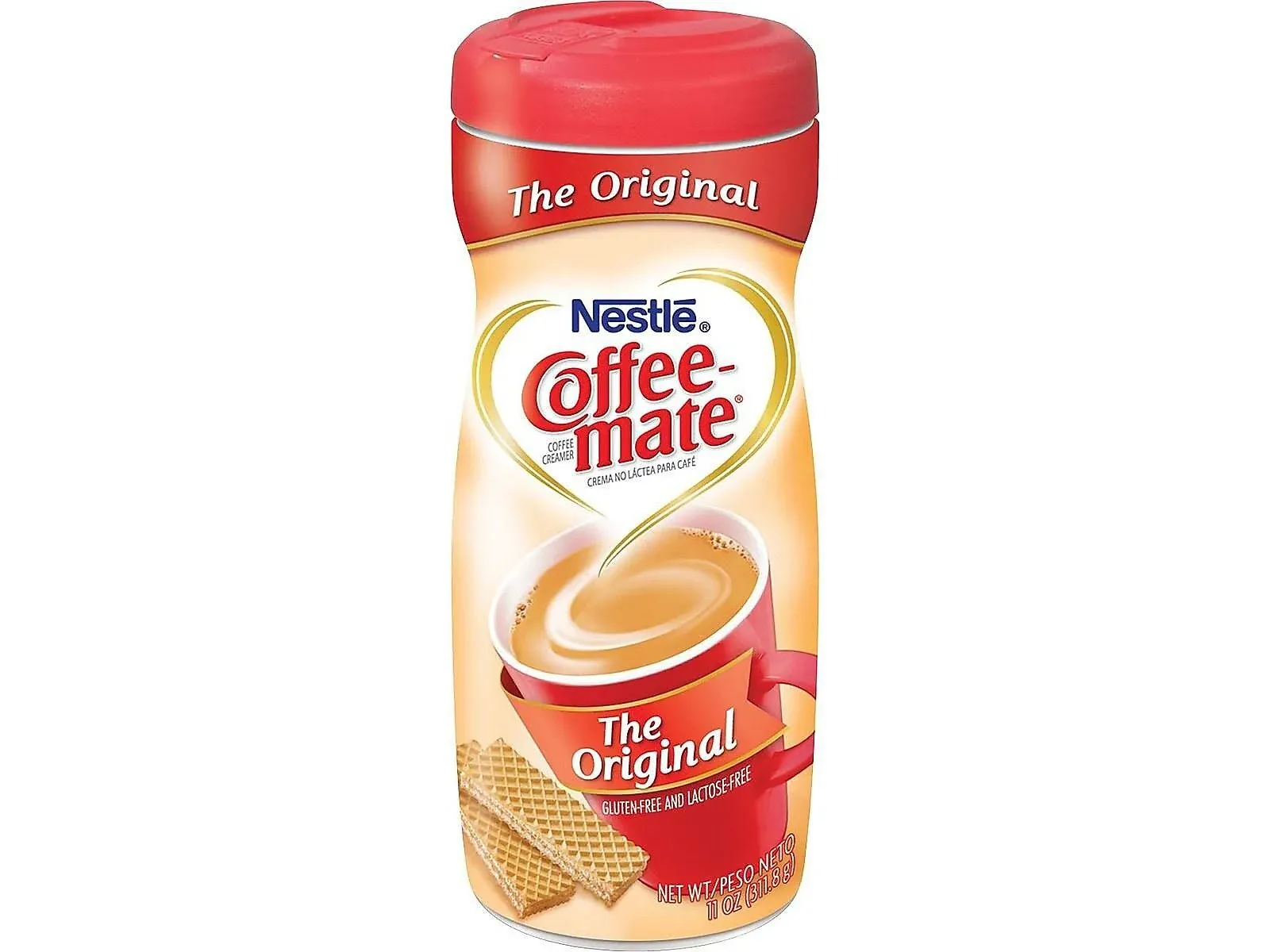 Coffee-Mate Non-Dairy Powdered Creamer, Original, 11 oz Canister, 12/Carton