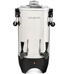 Homecraft - Cuds45ss Quick-Brewing 1000-Watt Automatic 45-Cup Coffee Urn - Stainless Steel