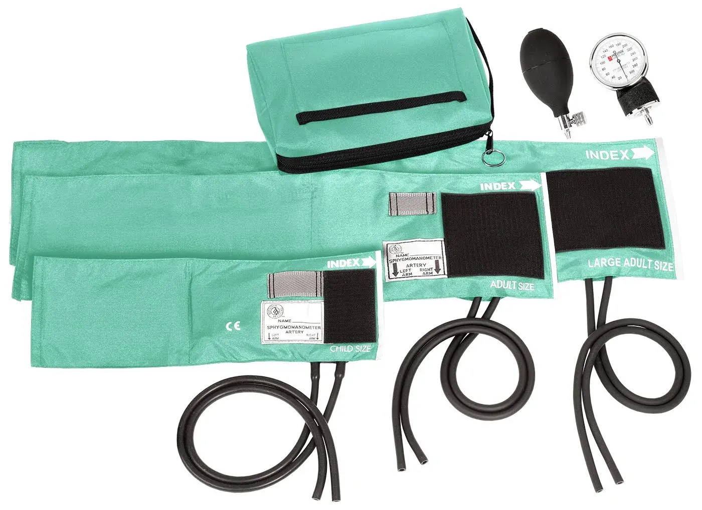 Prestige Medical 3-in-1 Aneroid Sphygmomanometer Set with Carry Case