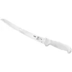 Mercer Culinary M18132 Ultimate White® Curved Bread Knife 10" Stamped