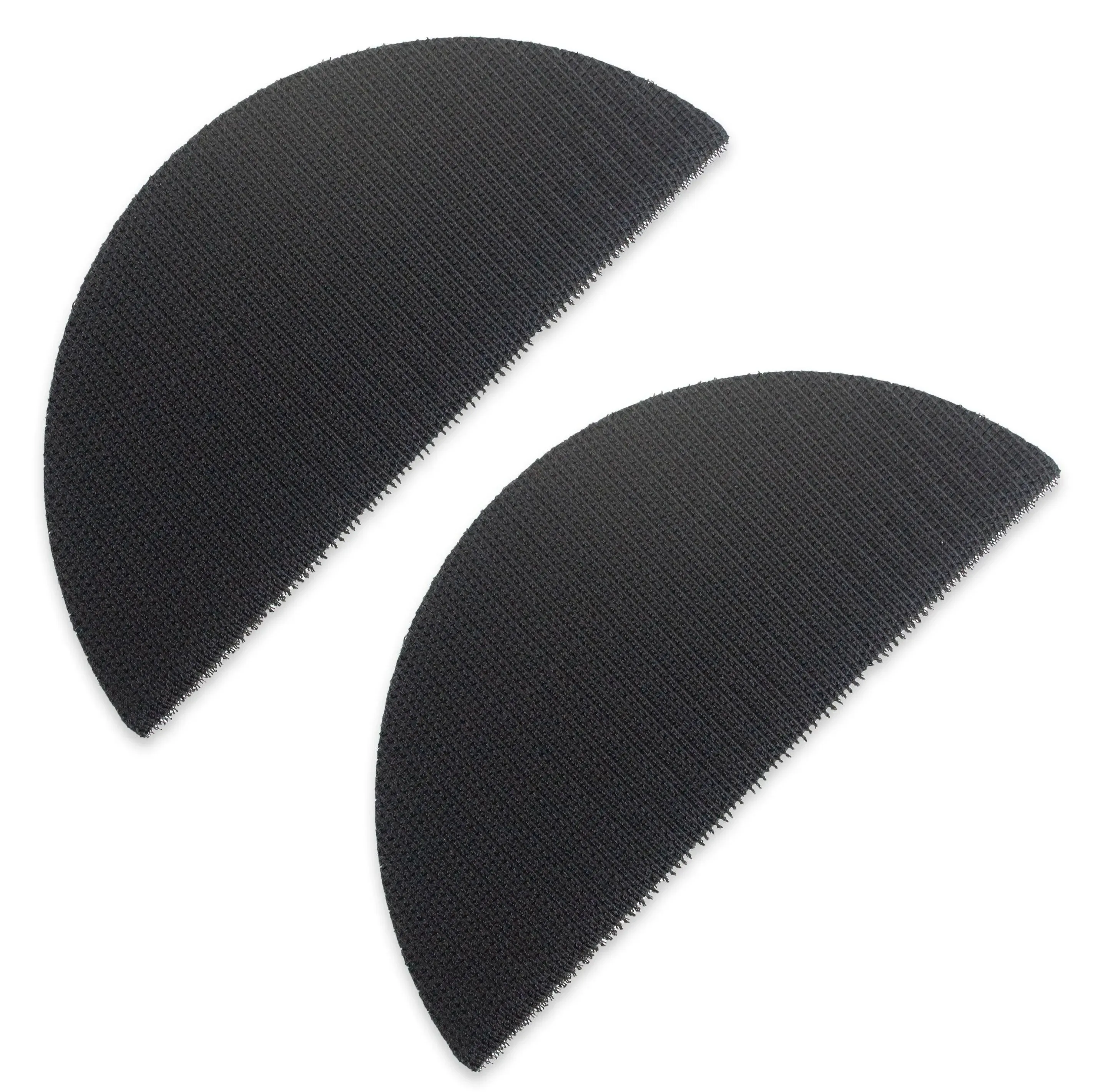 TGR Half Moon Hand Sanding Pad - Hook and Loop (2 Pack) (6 inch)