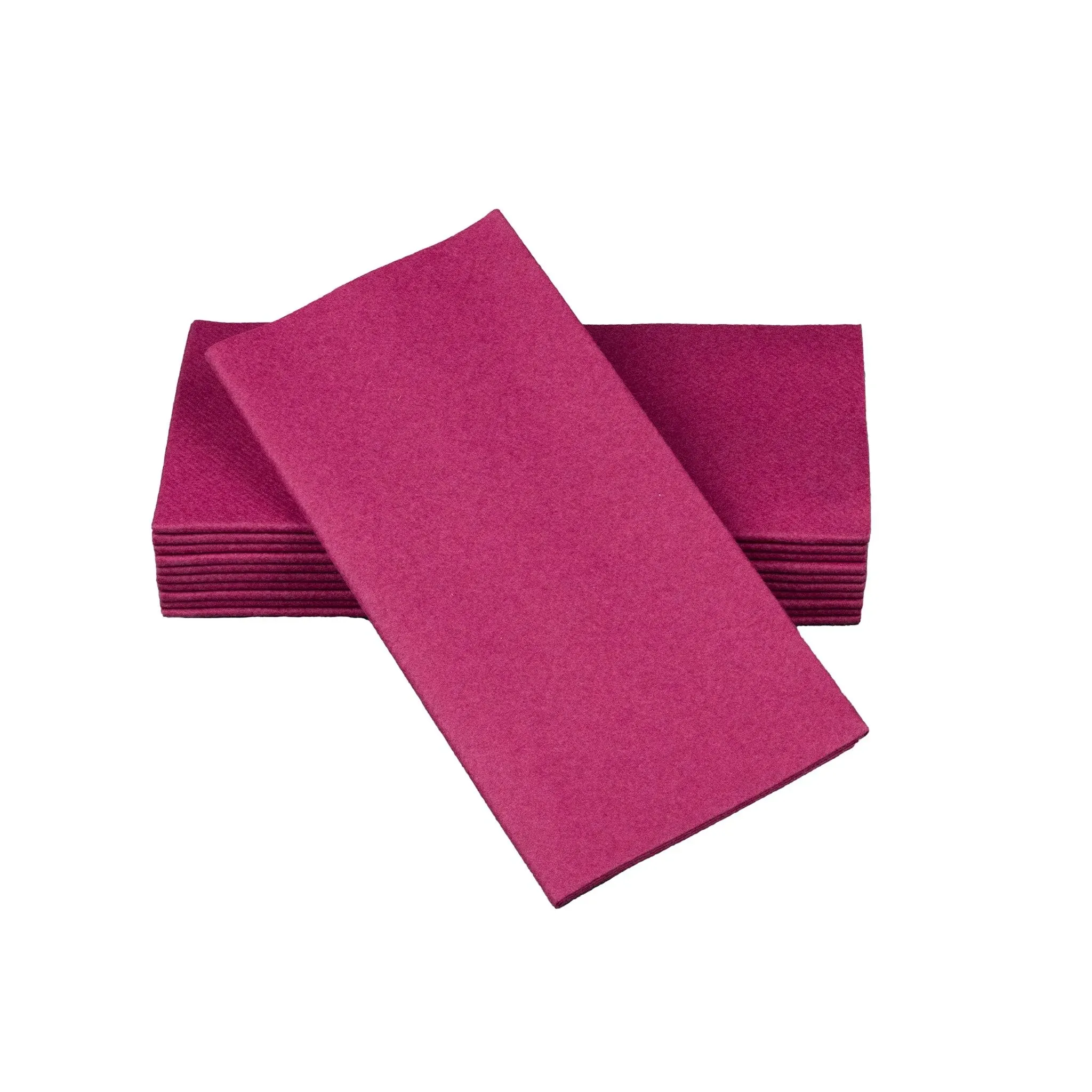 SimuLinen Dinner Napkins Disposable, Magenta, Cloth-Like Elegant & Heavy Duty ...