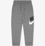 Nike Boys Club HBR Joggers - Carbon Heather/Black Size 4