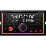 JVC Double DIN CD Receiver with iPhone Support Bluetooth & USB Input - KW-R950BTS