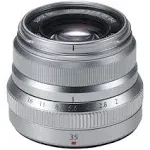 XF 35mm f/2 R WR Standard Lens for Fujifilm X-Mount System Cameras - black