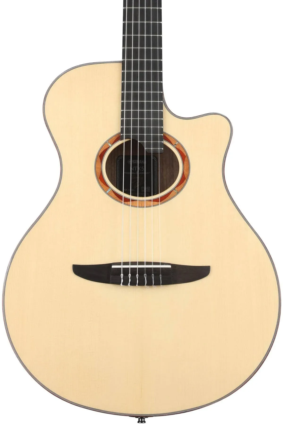 Yamaha NTX5 Nylon String Classical Guitar Natural | Reverb