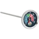 Worm Nerd 8 in. Stainless Steel Worm Compost and Garden Soil Thermomet