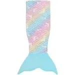 Catalonia Mermaid Tail Blanket for Girls, Glow in The Dark Mermaid Sleeping Bag ...