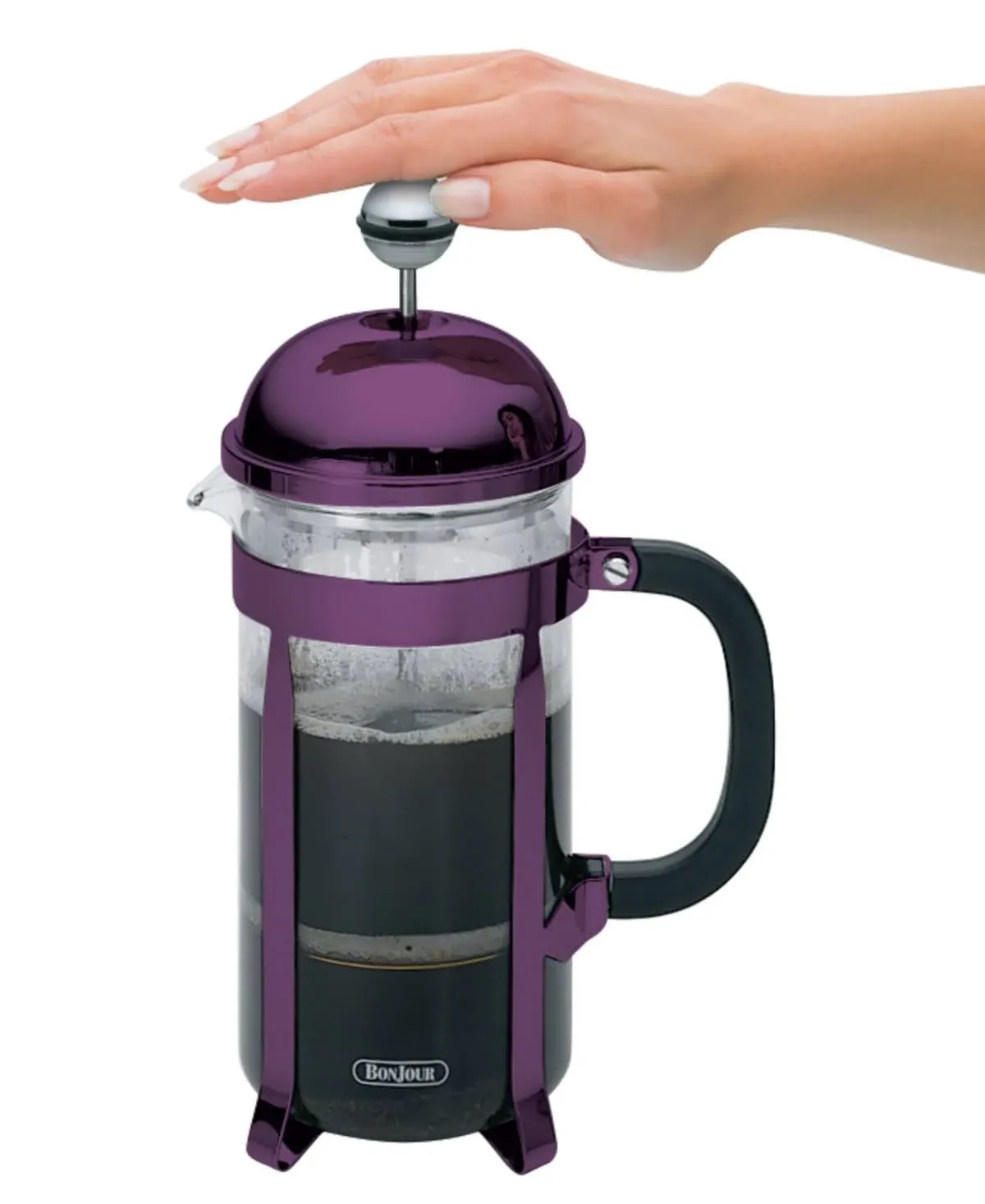 BonJour Maximus 8-Cup French Press - Purple