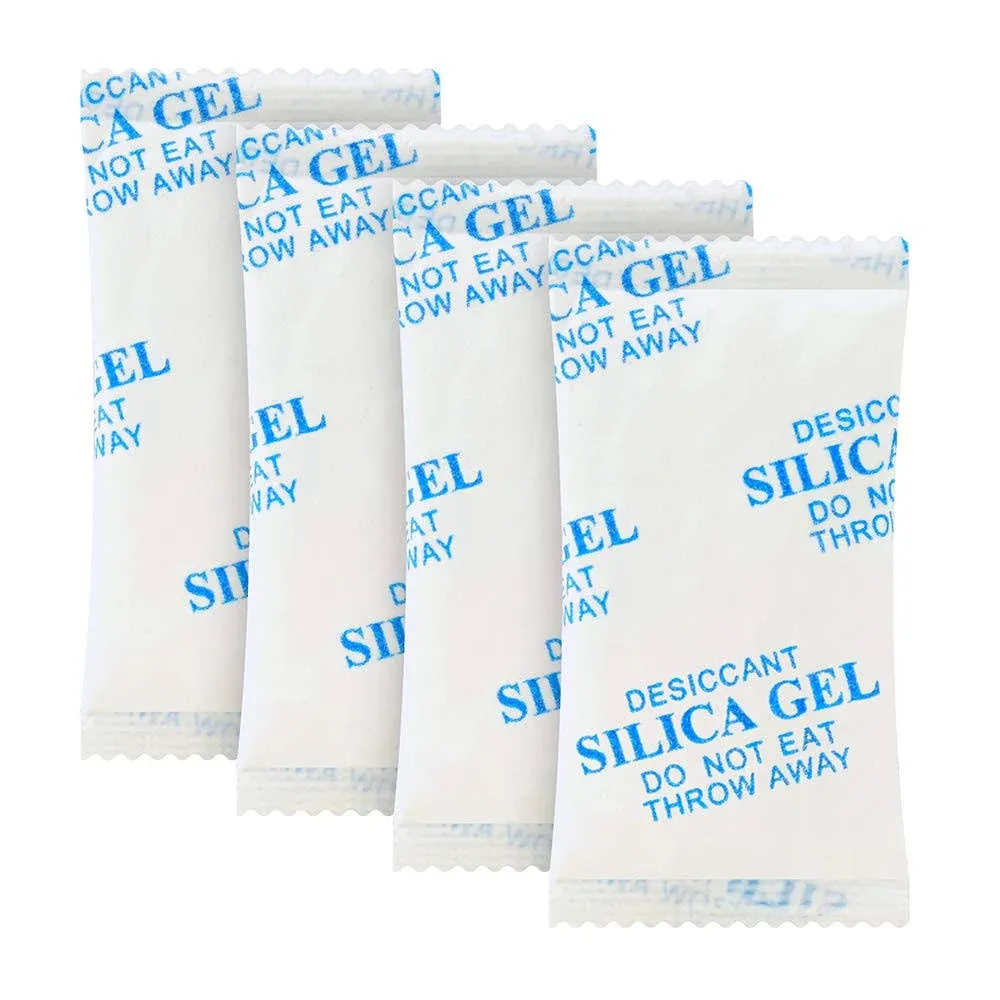 100 Gram10Packs Food Grade Moisture Absorbers Silica Gel Packs Desiccant for ...