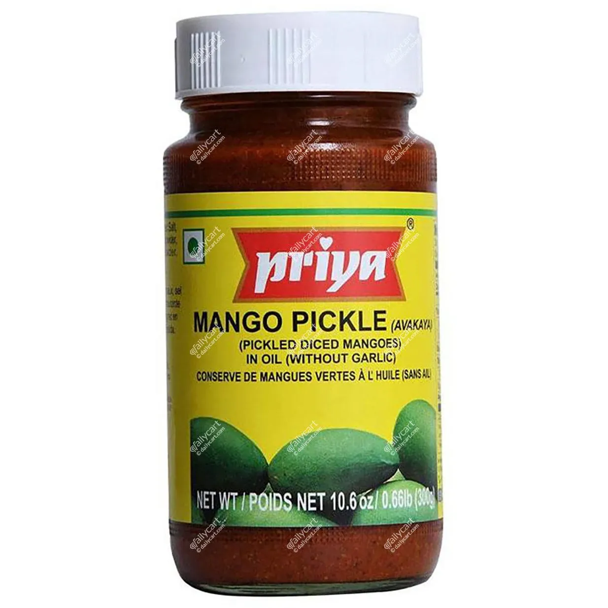 Priya Mango Pickle Avakaya - 10.6oz