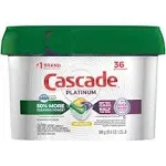 Cascade Dishwasher Detergent Platinum