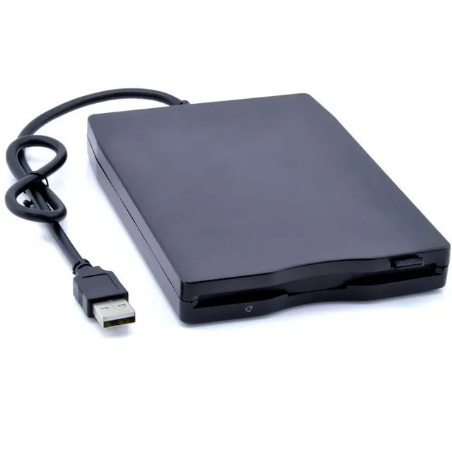 Portable External 3.5" USB 1.44 MB FDD Floppy Disk Drive Plug and Play for PC Windows