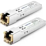 Qiniyek 10GBase-T SFP+ Transceiver,10g SFP+ Copper RJ45 Transceiver Module ...