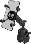 Ram X-Grip Phone Mount with Ram Tough-Claw Small Clamp Base