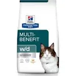 W/D Digestive/Weig<wbr/>ht/Glucose/Uri<wbr/>nary Management Cat Food, 4 Lb. Bag