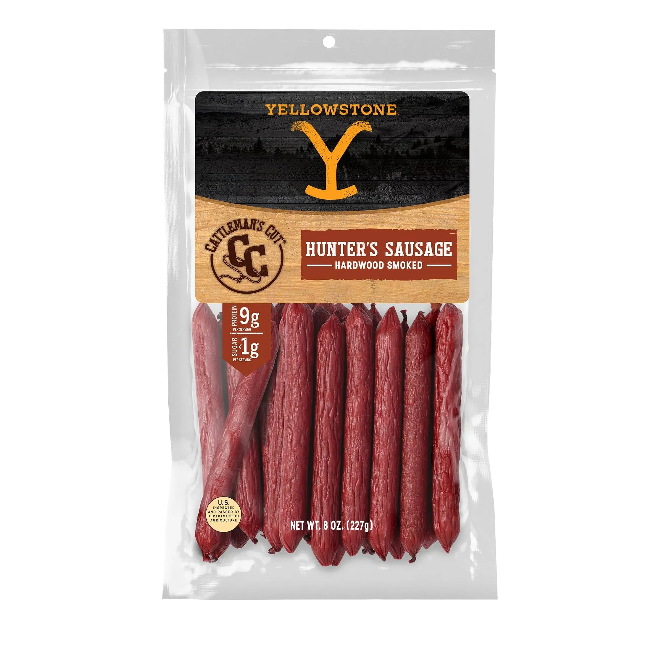 Cattleman's Cut Beef Stick, Angus Beef - 8 oz