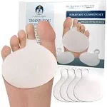 Dr. Frederick's Original Metatarsal Pads Plus - 4pcs - Forefoot Pain Relief - Ball of Foot Pads - Foot Pain Relief Cushion - for Women & Men