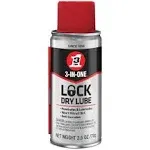 Lock Dry Lube, 2.5 OZ