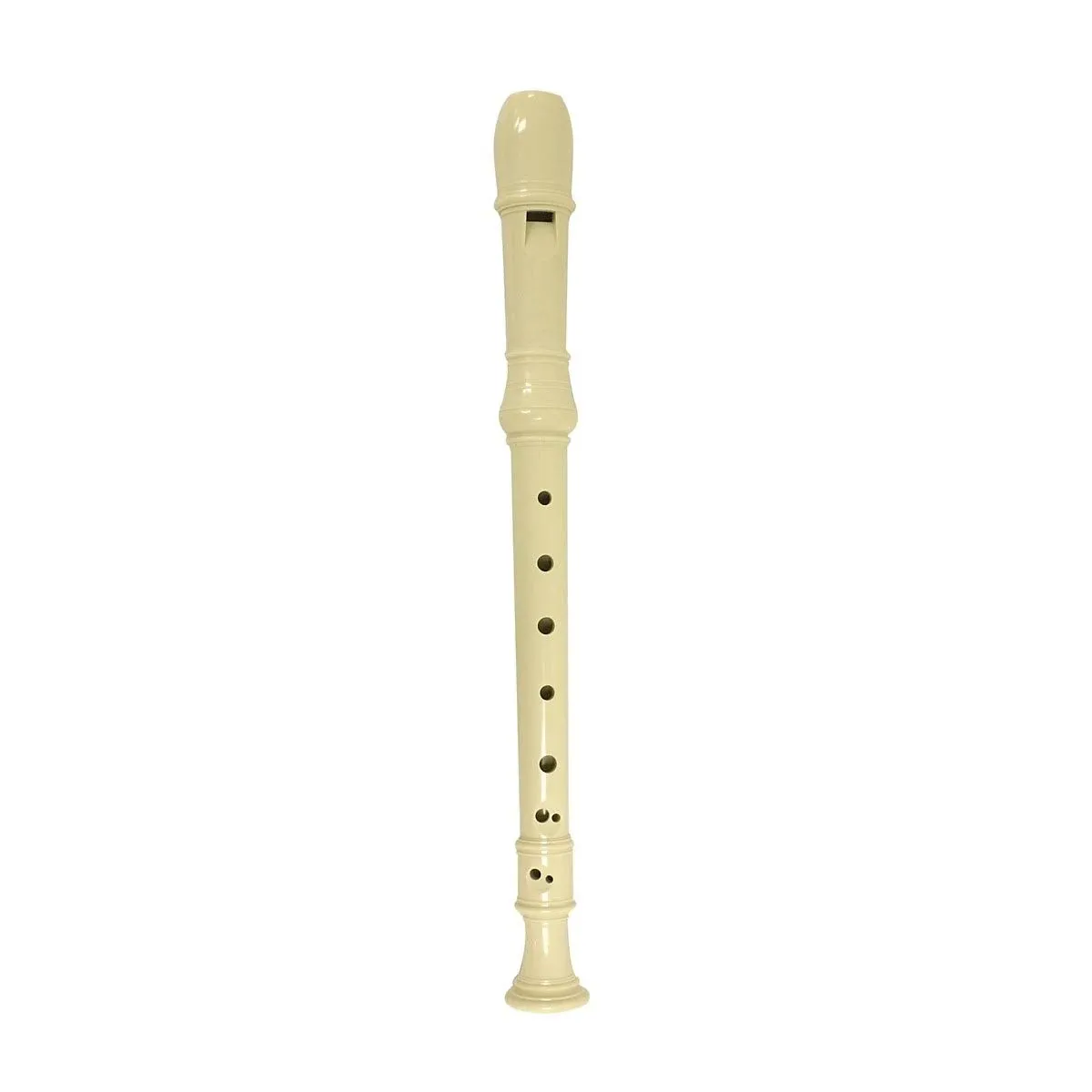 Canto (CR101) Ivory Colored Multi Hole Collectible Music Recorder W/ Bag 