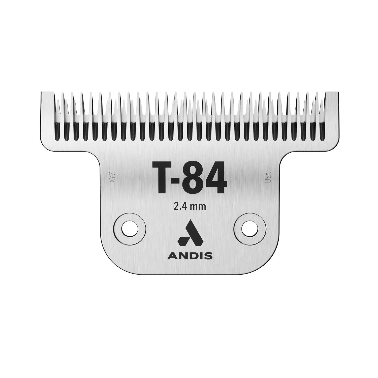 Andis – 21641, Ultra Edge Dog Clipper Blade – Carbon-Infused Steel With Exclusive Hardening Process, Long-Lasting Blades, 3/32-Inch Cut Length – For Dogs & Medium-Sized Animals, Size-T-84, Chrome